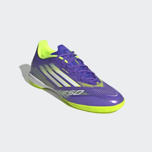 シューズ adidas F50 League Indoor adidas F50 League Indoor Soccer Shoes - Purple | Free Shipping
