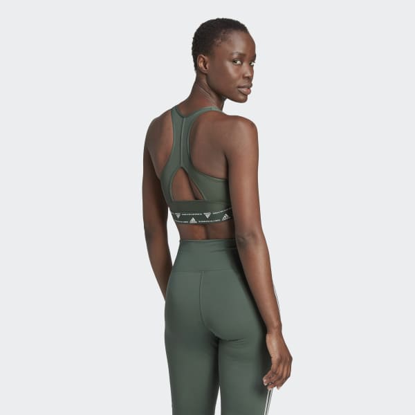 Vert Brassière Powerreact Training Maintien moyen RT588