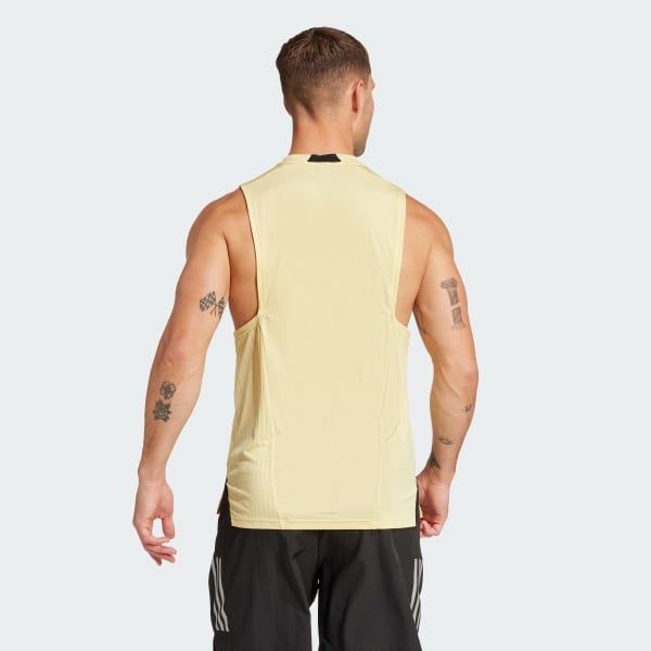 Yellow Designed-for-Training Intensity Tank Top