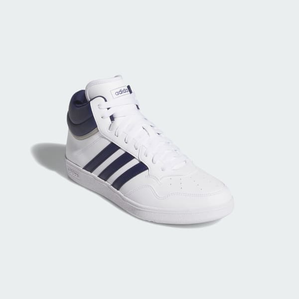 Blanco Zapatillas Hoops 4.0 Mid
