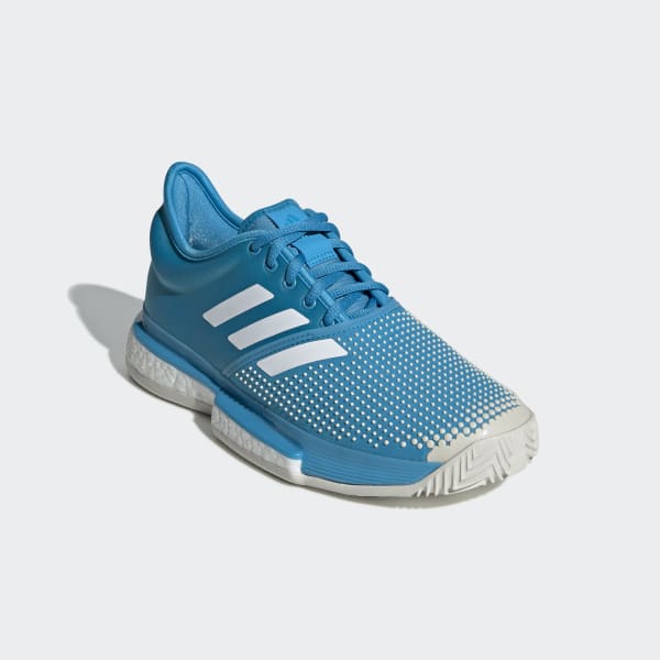 adidas SoleCourt Clay Shoes - Turquoise 