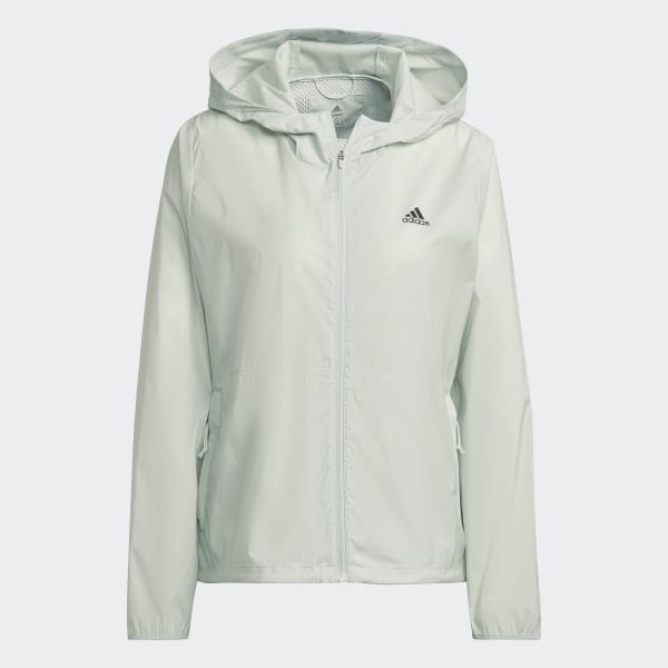 zelená Bunda Run Fast Zip Solid ZF247