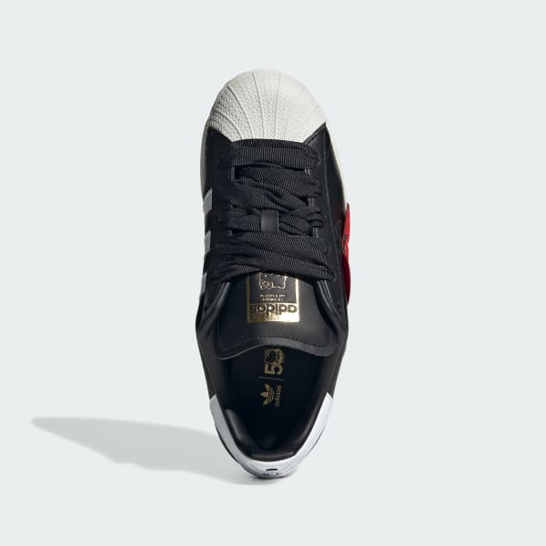 สีดำ รองเท้า adidas x Hello Kitty Superstar สำหรับเด็ก