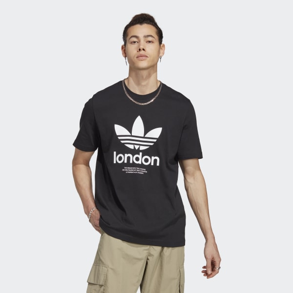 Sort Icone London City Originals T-shirt