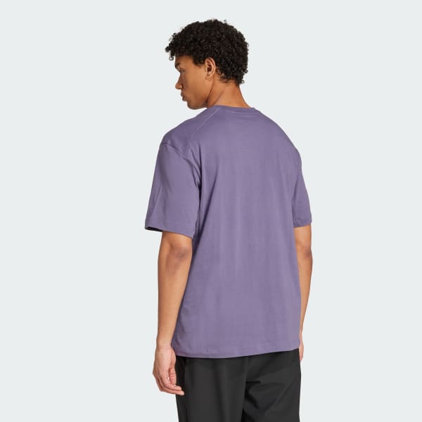 Purpura Polera Terrex Classic Logo