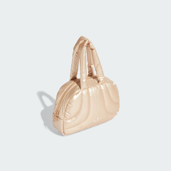 Gold Mini Bowling Bag Metallic