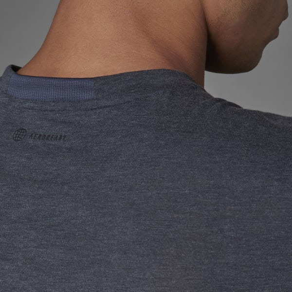 สีน้ำเงิน เสื้อยืดออกกำลังกาย Designed for Training