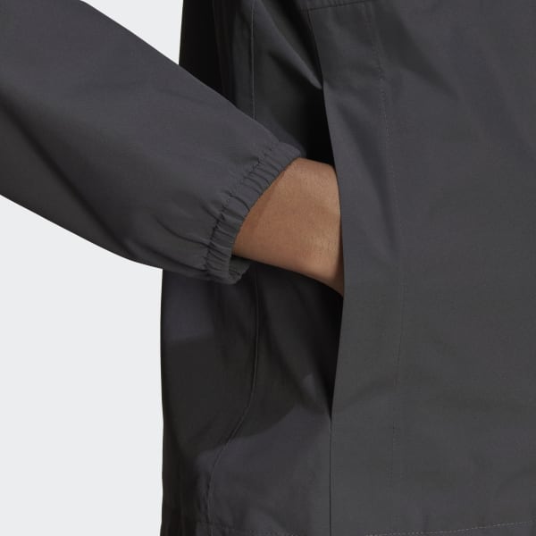 adidas Essentials RAIN.RDY Jacket Grey Women's Lifestyle adidas US