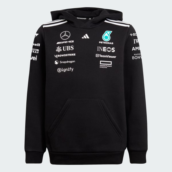 Zwart MERCEDES - AMG PETRONAS FORMULA ONE TEAM HOODIE