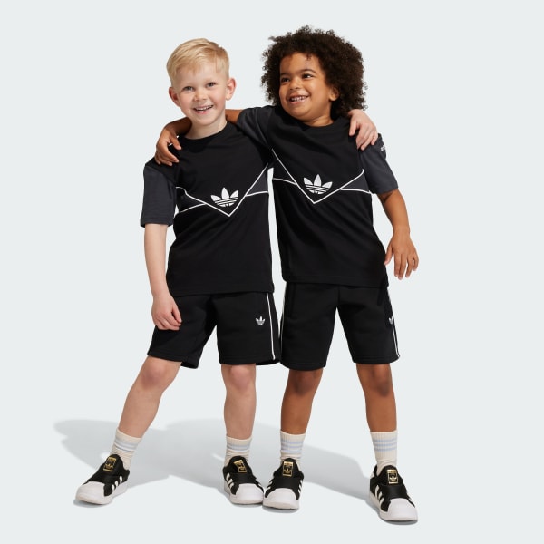 Adidas shorts and online tshirt