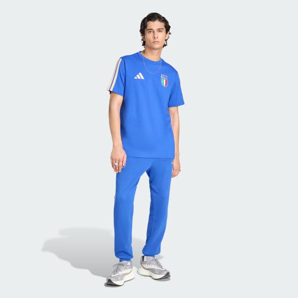 Bleu T-Shirt Italie DNA