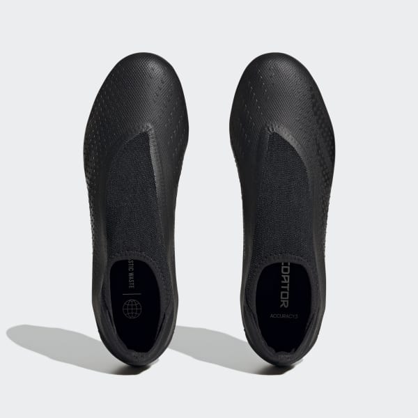 Sort Predator Accuracy.3 Laceless Firm Ground støvler