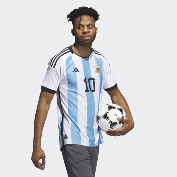 adidas Argentina 22 Home Authentic Jersey - White | Men's Soccer