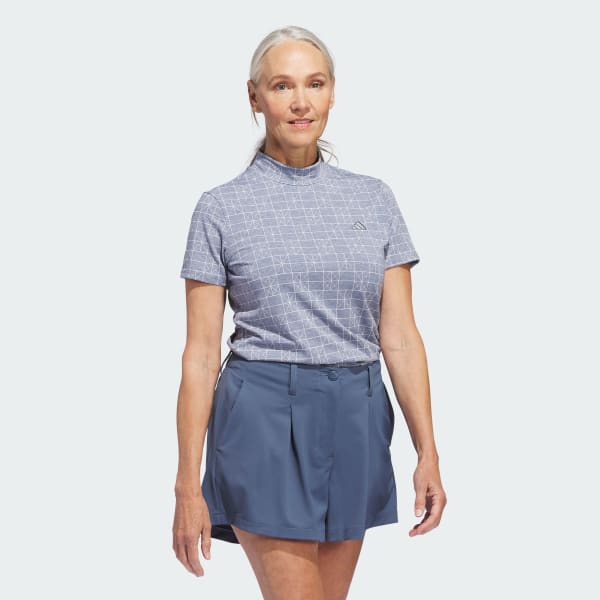 adidas Go-To Printed Polo Shirt - Blue | Women's Golf | adidas US