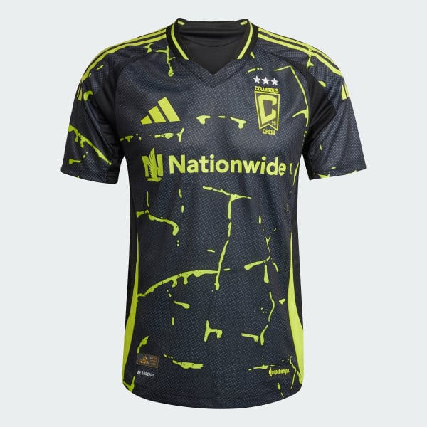 Negro Camiseta segunda equipación Columbus Crew 25/26 Authentic
