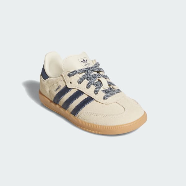 Amarillo Tenis Samba OG con Cordones Elásticos