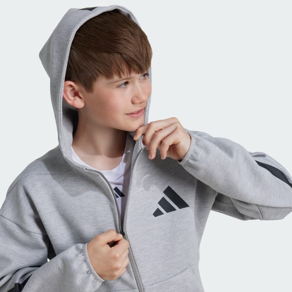 adidas Z.N.E. Full-Zip Hooded Track Jacket Kids