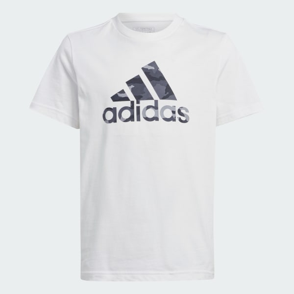 White Camo Graphic Tee