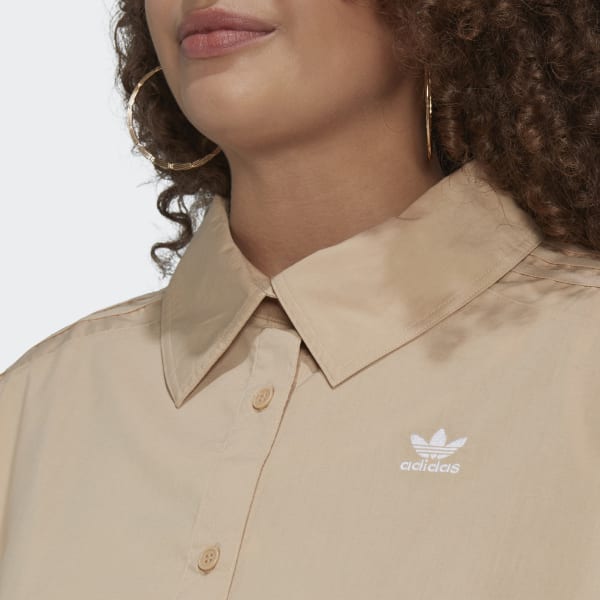 Beige Always Original Skjorte (store størrelser) IE911