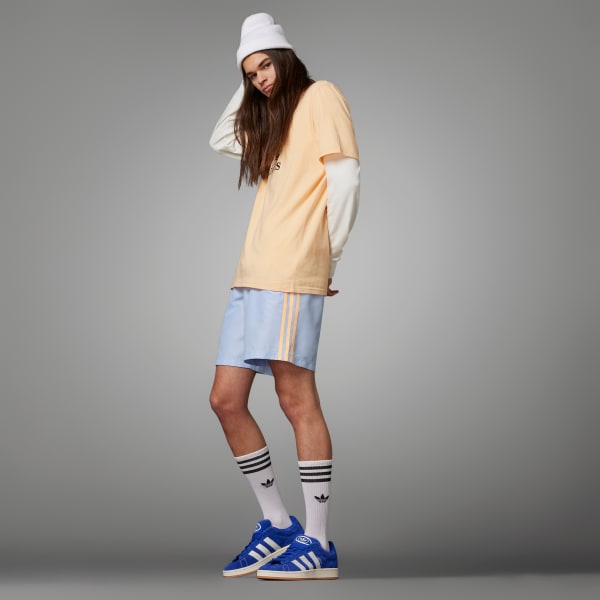 Adidas poly outlet shorts blue
