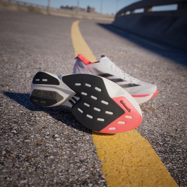 White ADIZERO ADIOS PRO 3 Shoes