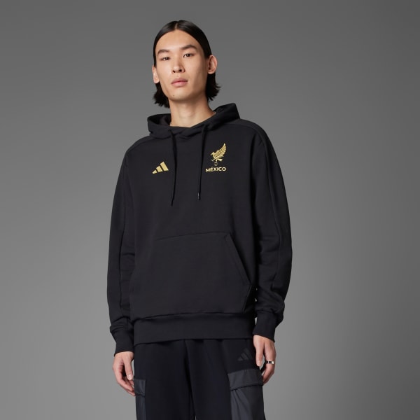 adidas Mexico Gold DNA Hoodie - Black | Free Shipping with adiClub