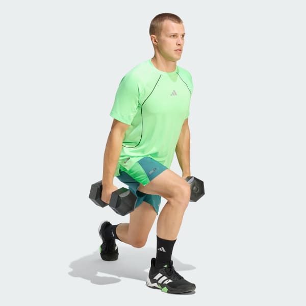 Zielony Spodenki Tech Apparel CLIMACOOL