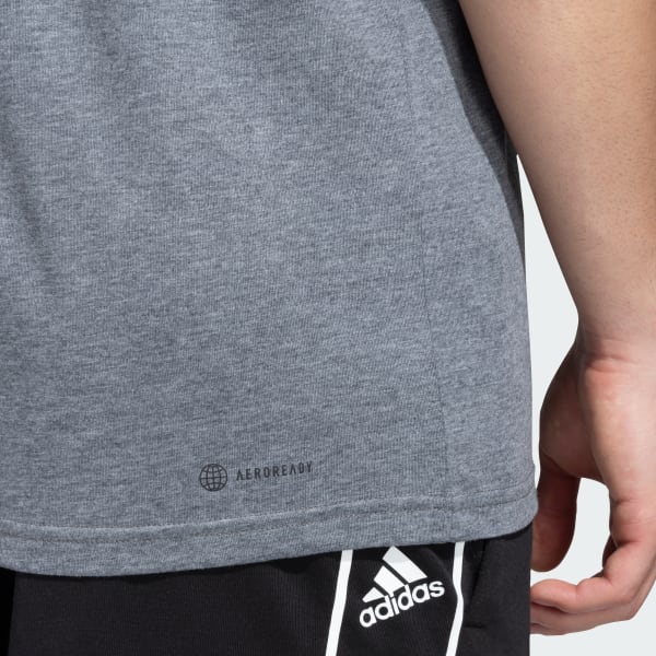 Grey TRAIN ESSENTIALS BIG LOGO TEE