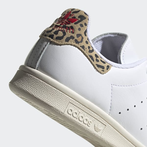 adidas stan smith white leopard