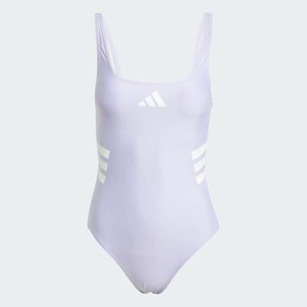 ★送料無料★ADIDAS SWIM 3S Uバック水着 JI6030 adidas 3-Stripes U-back Swimsuit - Purple | adidas Switzerland