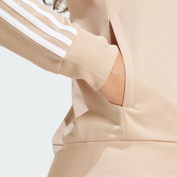 Adidas Primegreen 3-Stripes Track Jacket - White