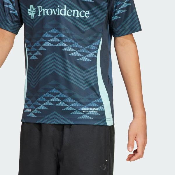 adidas Seattle Sounders FC 25/26 Away Jersey Kids - Blue