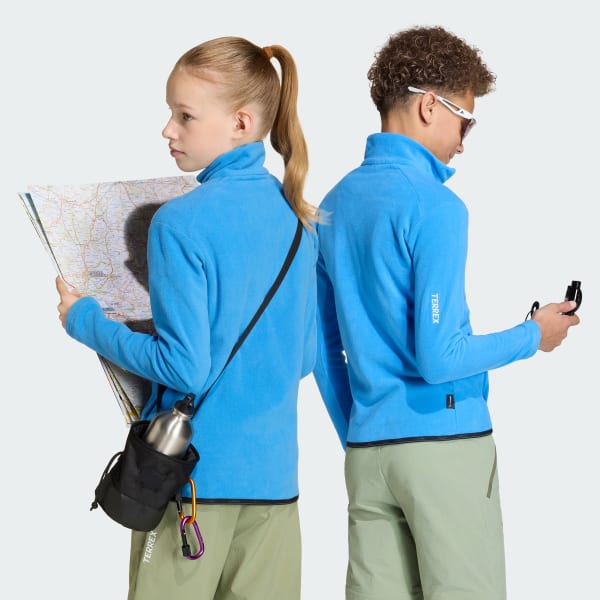 Blu Giacca Terrex Multi Full Zip Fleece