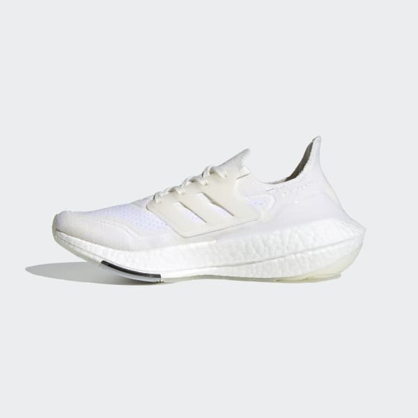 White Ultraboost 21 Primeblue Shoes LDS58