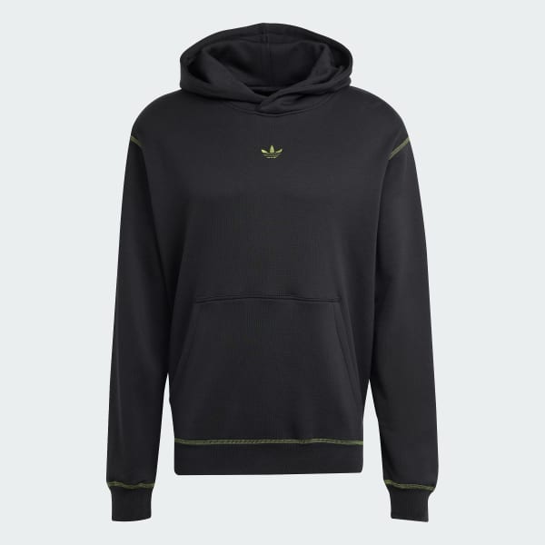 adidas Distressed Graphic Hoodie - Black | Free Shipping