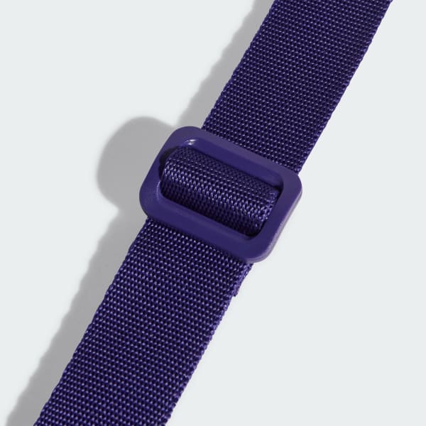 adidas パープル チェック キャディバッグ adidas - ADIDASチェックキャディバック（ゴルフバック）美品