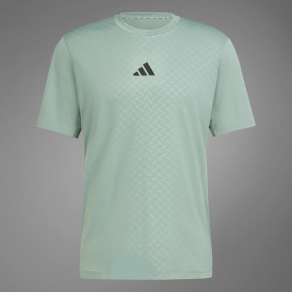 ★adidas★ Power 3S Tea JI8214 adidas Power 3-Stripes T-Shirt - Green | adidas UK