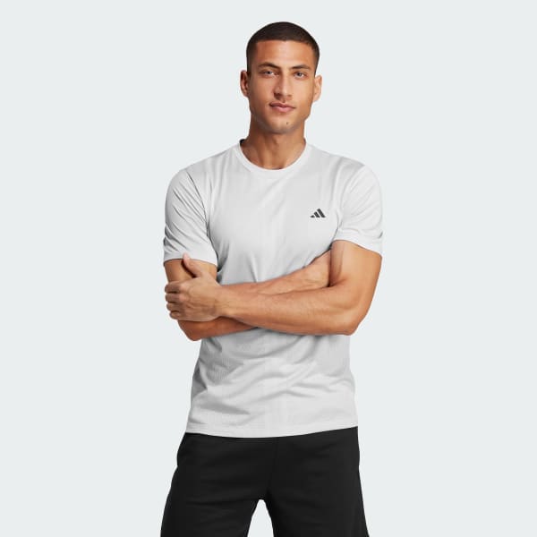 White HIIT Engineered Training Tee