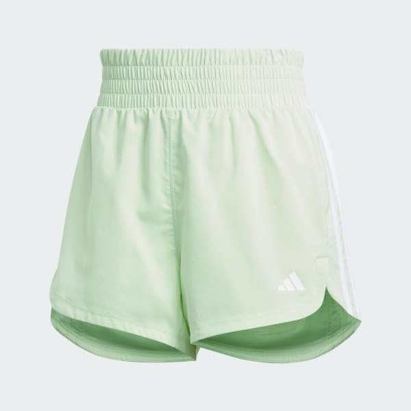 Pacer Training 3 Stripes Woven High Rise Shorts