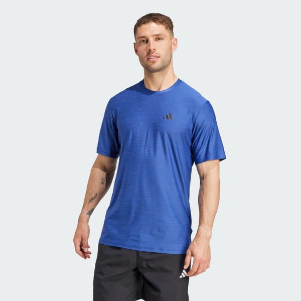 Azul Polo de Entrenamiento Train Essentials Elástico