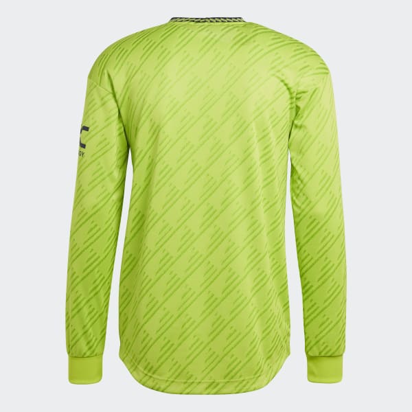 Gronn Manchester United 22/23 Long Sleeve Authentic Tredjetrøye EWA78