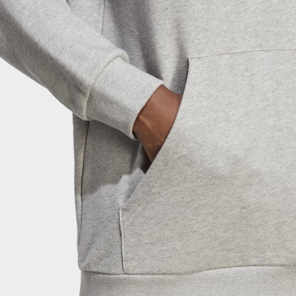 adidas Adicolor Classics Trefoil Hoodie - Grey | Men's Lifestyle US