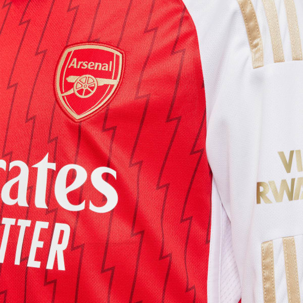 Red Arsenal 23/24 Long Sleeve Home Jersey