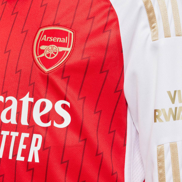 cervená Domácí dres Arsenal 23/24 Long Sleeve