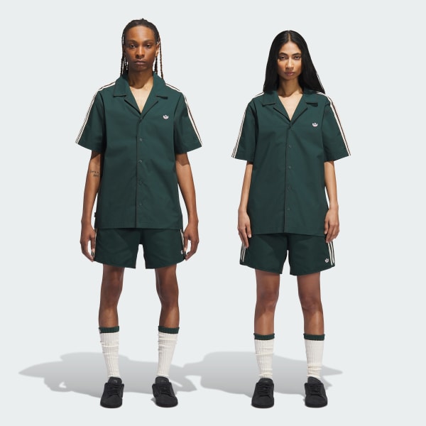 Brown Clot Bowling Shirt by Edison Chen