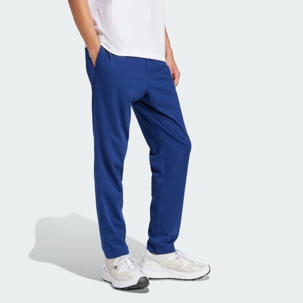 Blue Essentials Small Logo Single Jersey Pants