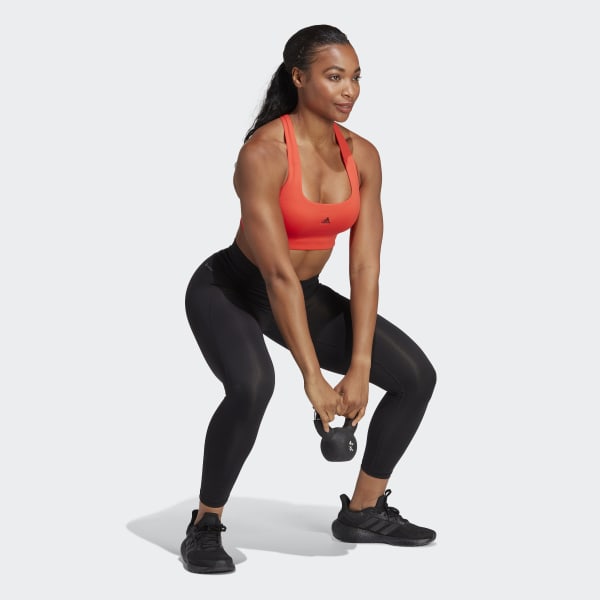 adidas Optime Stash Pocket High-Waisted 7/8 Leggings - Black, Women's  Training