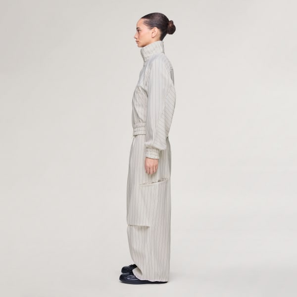 bílá BLUZON Y-3 PINSTRIPE SPORT UNIFORM