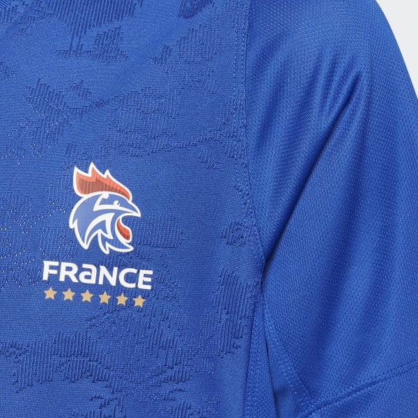 modrá Dres France Handball Replica 23903