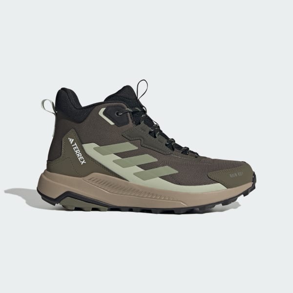 Zielony Buty Terrex Anylander Mid Rain.Rdy Hiking